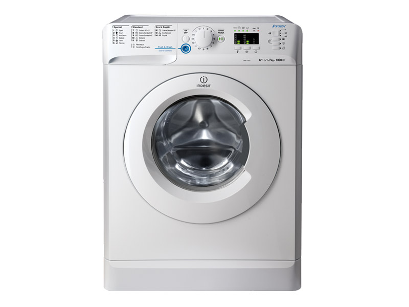 Indesit washing machine of the latest generation, the design of which meets the criteria of the technological platform, from a parent product.